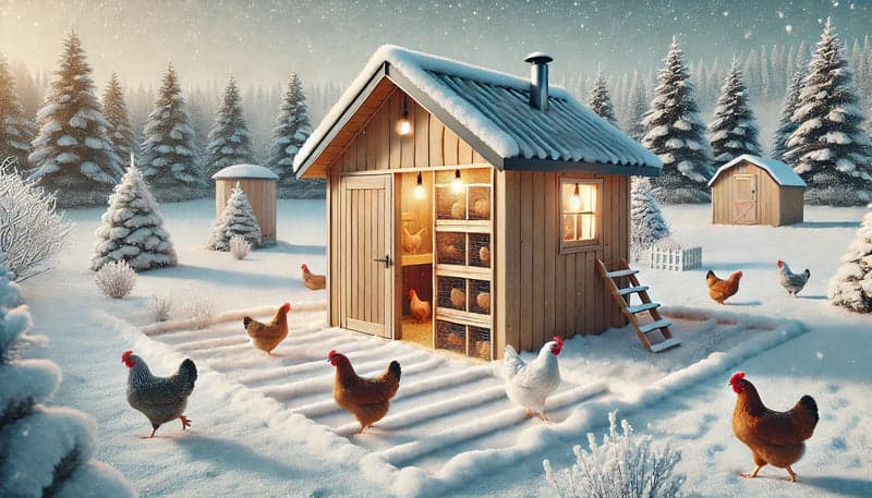 Hühnerhaltung im Winter: Tipps für eine artgerechte Pflege