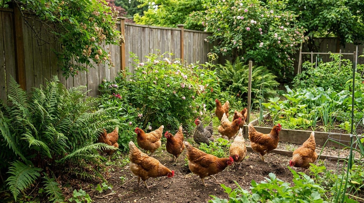 Hühner im Garten halten: Was ist zu beachten?