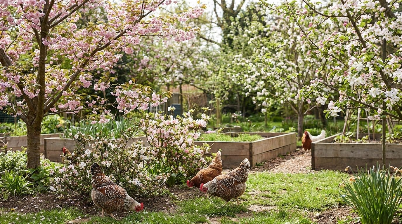 Hühnerhaltung im Frühling: Checkliste für den Saisonstart
