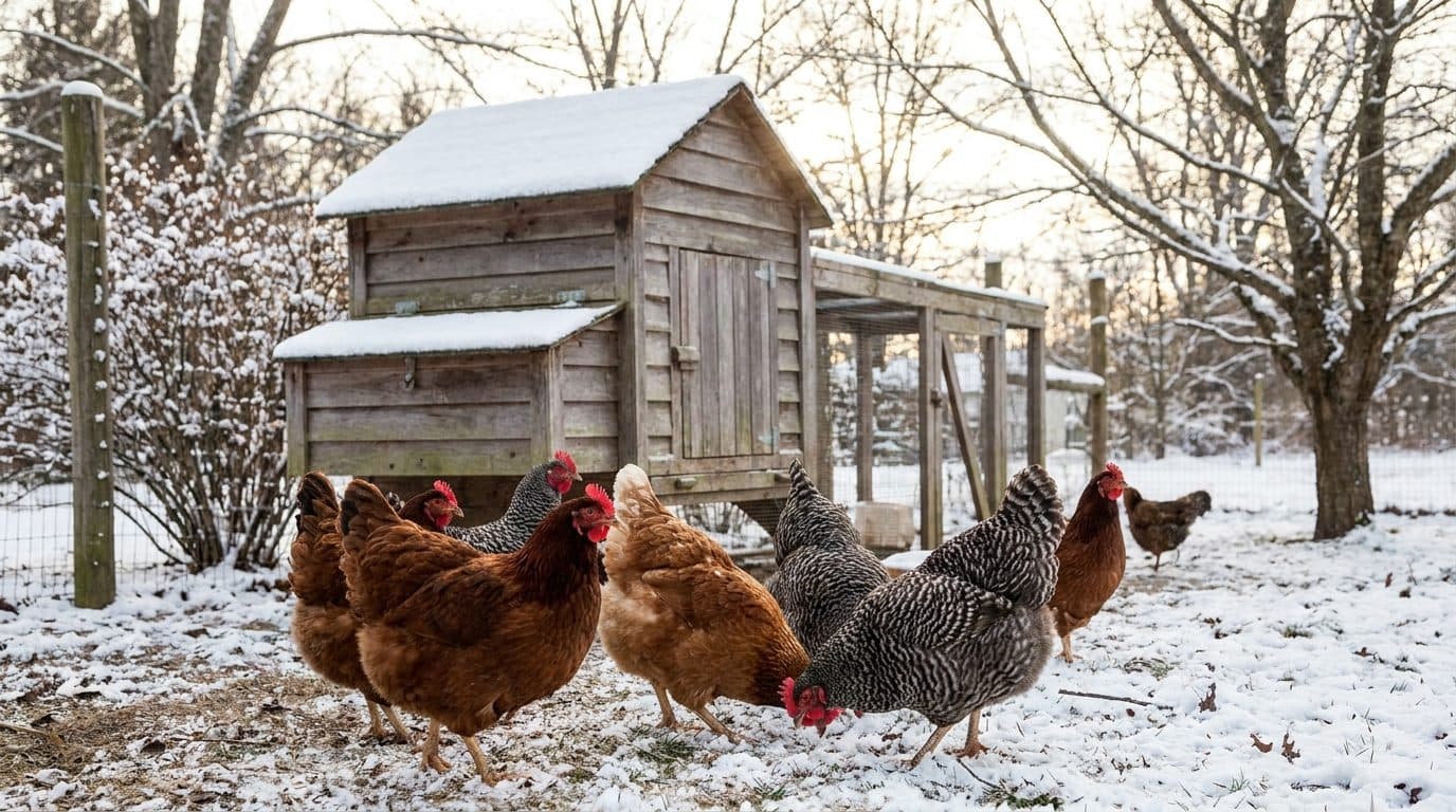 Hühnerhaltung im Winter: Tipps für eine artgerechte Pflege