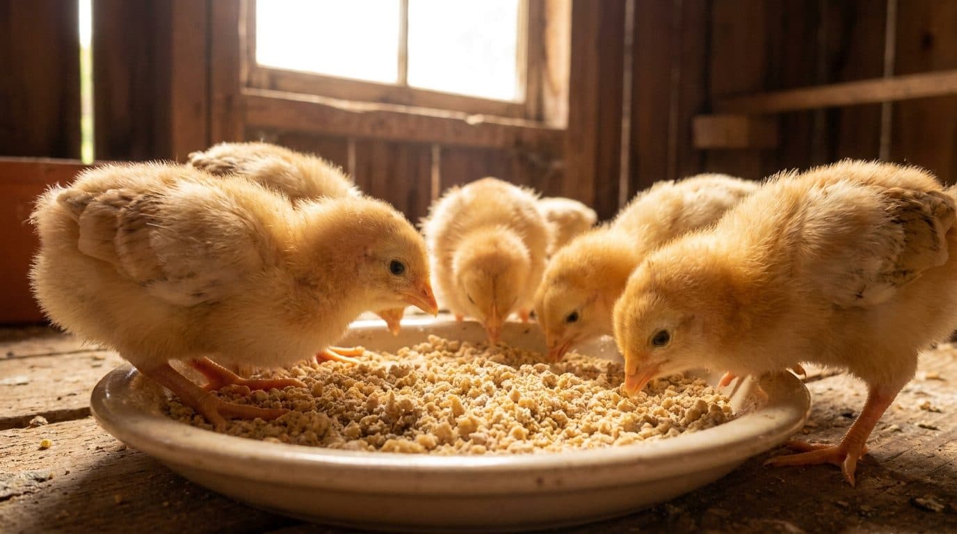 Küken füttern: Das richtige Futter für jede Wachstumsphase