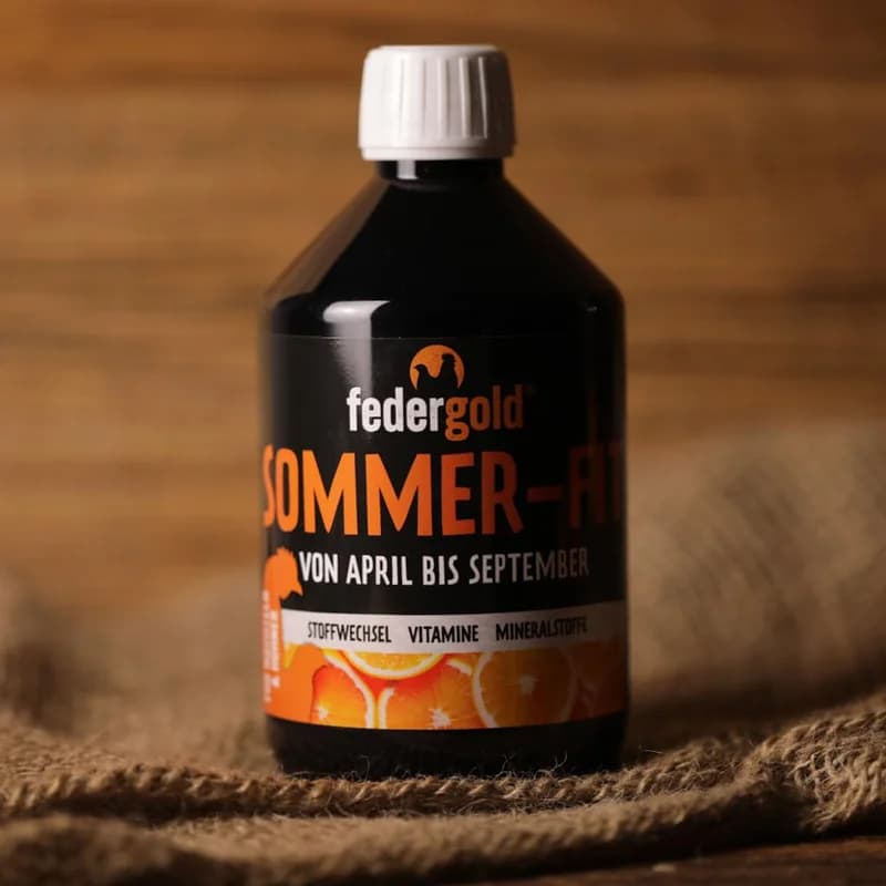 federgold Sommer-Fit Vitamine & Elektrolyte für Hühner 500 ml