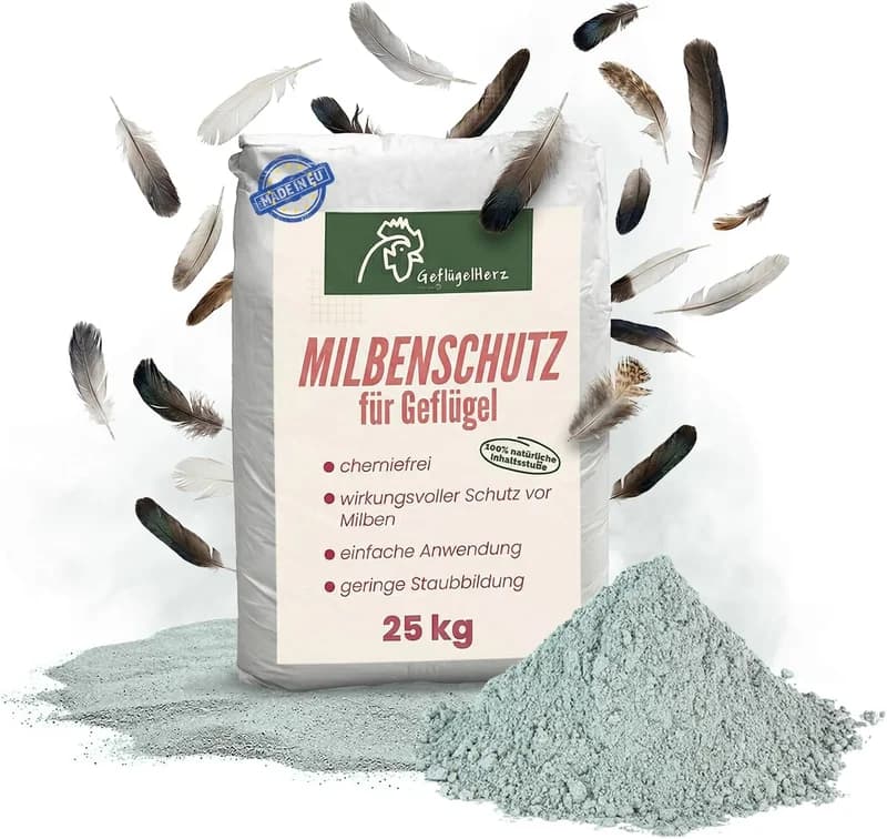 Petigi Milbenschutz-Puder – Staubbad gegen rote Vogelmilbe